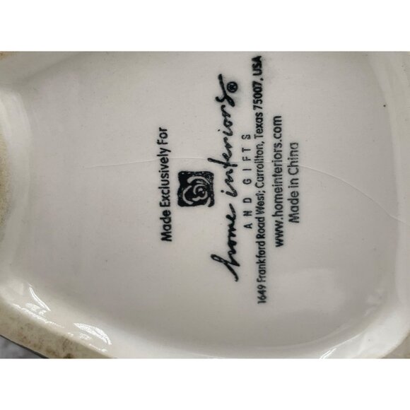 Ceramic High Heel Shoe Shaped Trinket Holder / votive By Home Interiors With Ros - Picture 5 of 7